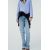 Zara Рубашка в полоску с принтом , Цвет: multicolor, Размер: XS, изображение 5