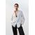 Zara Рубашка из полосатого поплина , Цвет: multicolor, Размер: XS, изображение 4