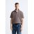 Zara Поло-рубашка с текстурой , Цвет: Красный, Размер: XL (US XL), изображение 2