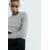Zara Свитер из шерсти и альпаки , Цвет: Серый, Размер: S, изображение 4