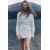 Zara Рубашка с воротником из 100% спиннингового вискозного волокна, Цвет: Белый, Размер: XS, изображение 2