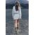 Zara Рубашка с воротником из 100% спиннингового вискозного волокна, Цвет: Белый, Размер: XS, изображение 3