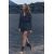 Zara Рубашка с воротником из коллекции zara woman с принтом в полоску, Цвет: Черный, Размер: XS, изображение 2