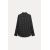 Zara Рубашка с воротником из коллекции zara woman с принтом в полоску, Цвет: Черный, Размер: XS, изображение 8