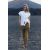 Zara Рубашка с воротником из коллекции zw из поплина с деталями узлов , Цвет: Белый, Размер: XS