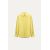 Zara Рубашка с воротником из 100% веретена вискозы с слим-фитом, Цвет: Жёлтый, Размер: XS, изображение 5