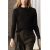 Zara Свитер из смесовой пряжи альпака , Цвет: Черный, Размер: S, изображение 2
