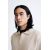 Zara Поло-рубашка с контрастным вязаным воротником, Цвет: Бежевый, Размер: M (US M), изображение 5