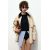 Zara Вязаный свитер с контрастными деталями , Цвет: Синий, Размер: XS-S
