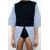 Zara Вязаный свитер с контрастными деталями , Цвет: Синий, Размер: XS-S, изображение 2