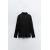 Zara Фитинговая рубашка с пуговицами , Цвет: Черный, Размер: S, изображение 3