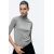 Zara Вязаный свитер с высоким воротником , Цвет: Серый, Размер: L, изображение 2
