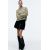 Zara Cохрани  высокой воротник вязаный свитер , Цвет: Зеленый, Размер: XS