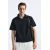 Zara Вязаная поло-рубашка с открытием , Цвет: Синий, Размер: M (US M), изображение 6