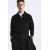 Zara Вязаная мужская рубашка с молнией до четверти длины, Цвет: Черный, Размер: M (US M), изображение 5