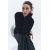 Zara Вязаный свитер с карманами , Цвет: Черный, Размер: L, изображение 3