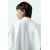 Zara Рубашка oversize из габардиновой ткани , Цвет: Белый, Размер: XS, изображение 6