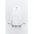 Zara Рубашка oversize из габардиновой ткани , Цвет: Белый, Размер: XS, изображение 7