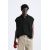 Zara Жилет "oversize knit vest" , Цвет: Черный, Размер: M (US M), изображение 2