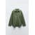 Zara Рубашка из поплина , Цвет: Зеленый, Размер: XS, изображение 6