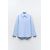 Zara Рубашка из поплина с складками , Цвет: Синий, Размер: XS, изображение 2