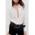 Zara Рубашка с контрастной строчкой , Цвет: Бежевый, Размер: XS, изображение 3