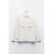 Zara Рубашка с контрастной строчкой , Цвет: Бежевый, Размер: XS, изображение 6