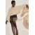 Zara Короткий простой вязаный свитер , Цвет: Бежевый, Размер: L