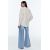 Zara Рубашка в полосатый жаккард , Цвет: Бежевый, Размер: XS, изображение 5