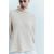 Zara Свитер с деталями, оборачивающимися , Цвет: Бежевый, Размер: M, изображение 2