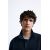 Zara Поло-рубашка с текстурным вязанием , Цвет: Синий, Размер: M (US M), изображение 5