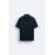 Zara Поло-рубашка с текстурой , Цвет: Синий, Размер: S (US S), изображение 7