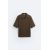 Zara Рубашка с текстурным поло , Цвет: Зеленый, Размер: S (US S), изображение 7