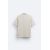 Zara Поло-рубашка с молнией textured weave quarter-zip , Цвет: Бежевый, Размер: S (US S), изображение 8