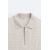 Zara Поло-рубашка с молнией textured weave quarter-zip , Цвет: Бежевый, Размер: S (US S), изображение 9