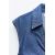 Zara Рубашка из денима собранной ткани , Цвет: Синий, Размер: XS, изображение 8