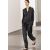 Zara Рубашка с воротником изготовлена из веретена из 100% вискозы, Цвет: Серый, Размер: XS, изображение 5
