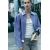 Zara Рубашка в полоску с контрастным отделителем , Цвет: multicolor, Размер: XS, изображение 2