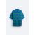 Zara   cotton - linen knit polo shirt , Цвет: С принтом, Размер: L (US L), изображение 6