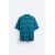 Zara   cotton - linen knit polo shirt , Цвет: С принтом, Размер: L (US L), изображение 7