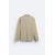 Zara Поло-рубашка из трикотажа из смеси хлопка и шелка, Цвет: Бежевый, Размер: M (US M), изображение 9