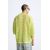 Zara Поло-рубашка с воротником вязаная крючком , Цвет: Зеленый, Размер: L-XL (US L-XL), изображение 3