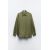 Zara Рубашка в тонкую полоску , Цвет: Зеленый, Размер: XS, изображение 4