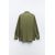 Zara Рубашка в тонкую полоску , Цвет: Зеленый, Размер: XS, изображение 5