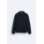 Zara Трикотажная рубашка поло с воротником и разрезом на пуговицах спереди, Цвет: Синий, Размер: M (US M), изображение 7