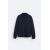 Zara Трикотажная рубашка поло с воротником и разрезом на пуговицах спереди, Цвет: Синий, Размер: M (US M), изображение 8