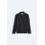 Zara Поло-рубашка из льняно-хлопковой ткани, Цвет: Черный, Размер: L (US L), изображение 7