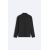 Zara Поло-рубашка из льняно-хлопковой ткани, Цвет: Черный, Размер: L (US L), изображение 8