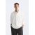 Zara Поло с длинным рукавом из плотного хлопка , Цвет: Белый, Размер: S-M (US S-M), изображение 2