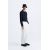 Zara Поло-рубашка с воротником из смесовой шерсти мериносов , Цвет: Синий, Размер: M (US M), изображение 4
